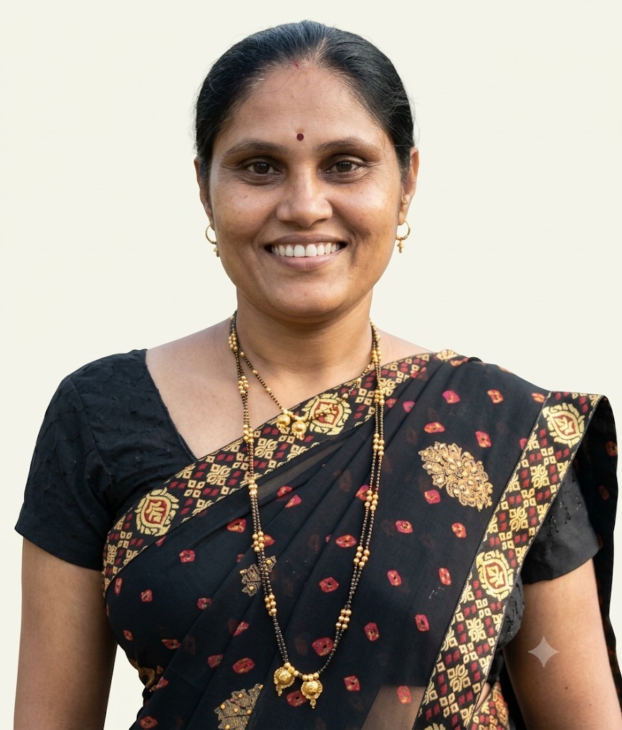 Sharda Santosh Chandanshiv - Part time Cleaner and Cook and Baby Sitter in Bhandup West in Thane